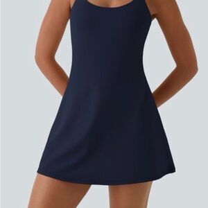 Halara Softly Zero Tennis Dress Easy Peezy Edition
Medium, A-C cup
